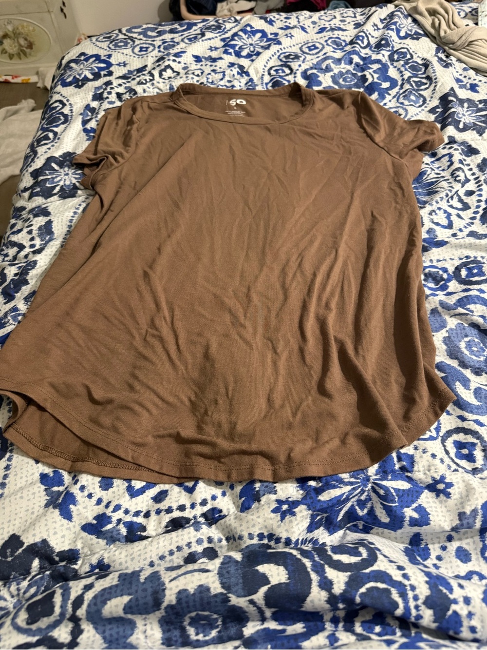 SO Brown Short Sleeve Crewneck Tee